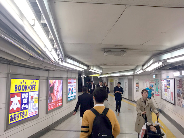 日比谷線秋葉原駅からのアクセス