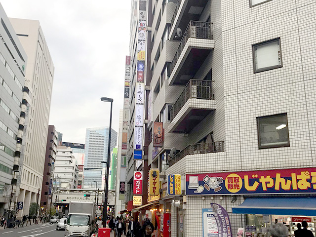 日比谷線秋葉原駅からのアクセス