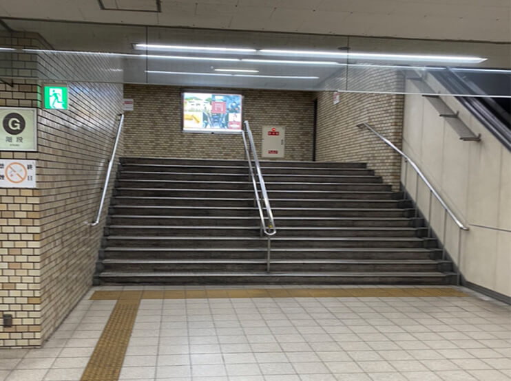 大阪メトロ日本橋駅からのアクセス
