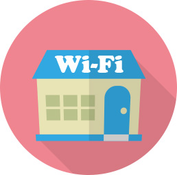 お近くのwifiチャンネル店舗へお越しください